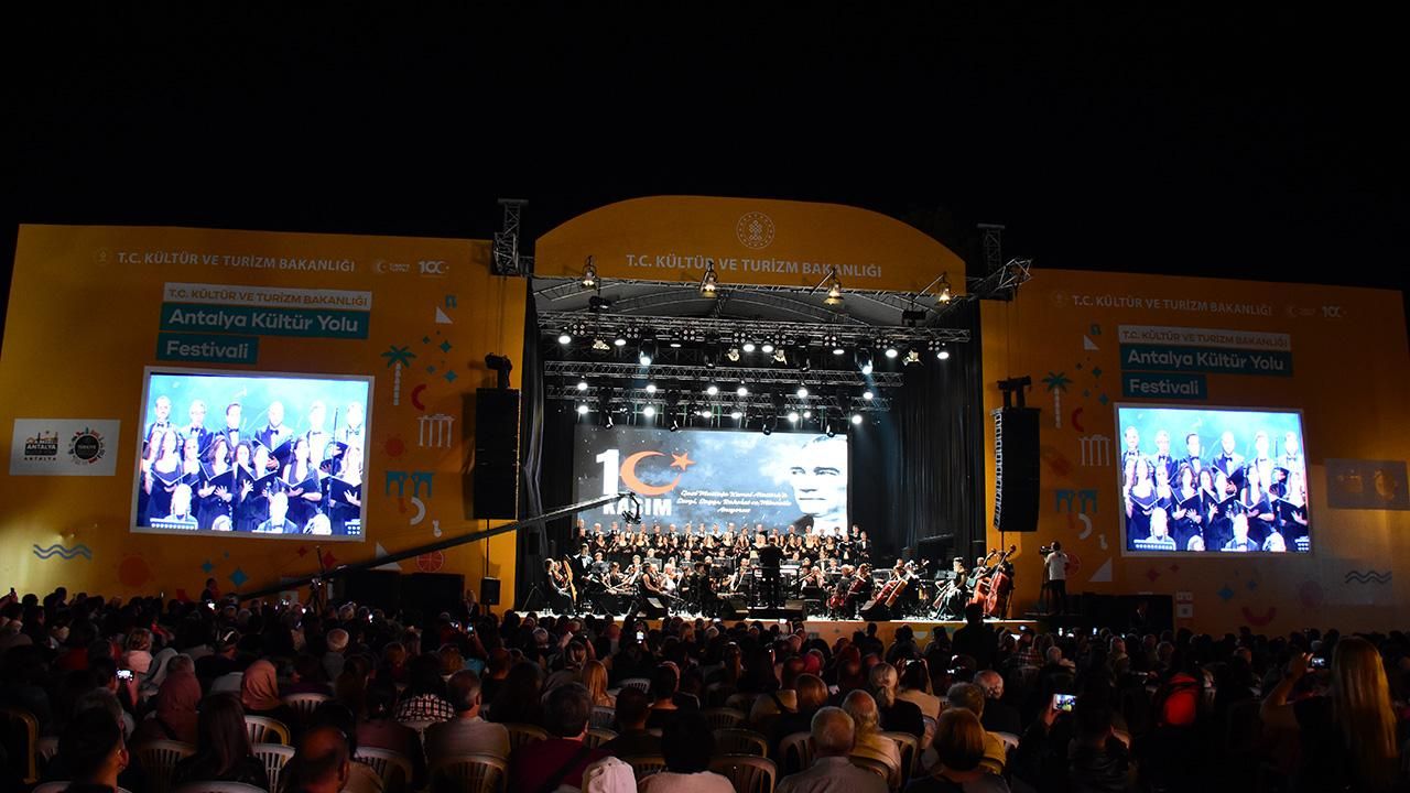 Antalya Kültür Yolu Festivali sona erdi