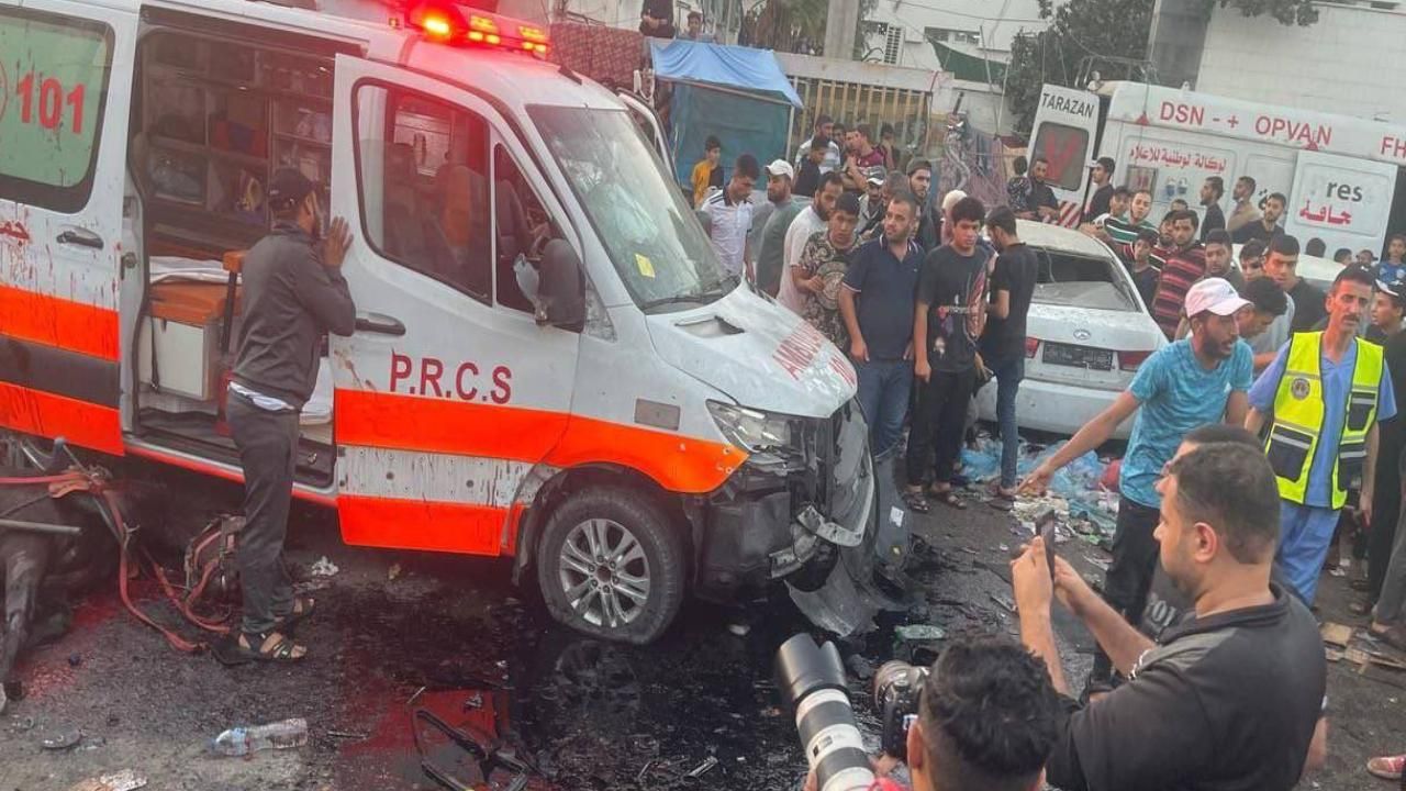 Şifa Hastanesi’nden kaçmaya çalışan Filistinlilere ateş açıldı