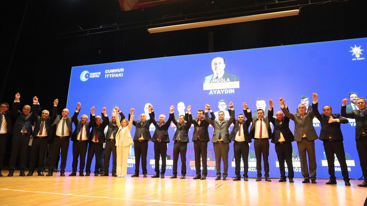 Cumhur İttifakı'nın Muğla Büyükşehir ve ilçe belediye başkan adayları tanıtıldı   