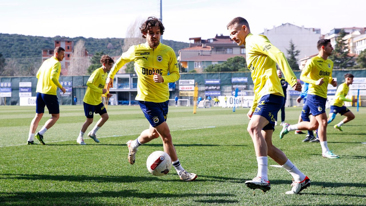 Fenerbahçe'de, Alanyaspor maçı hazırlıkları başladı  