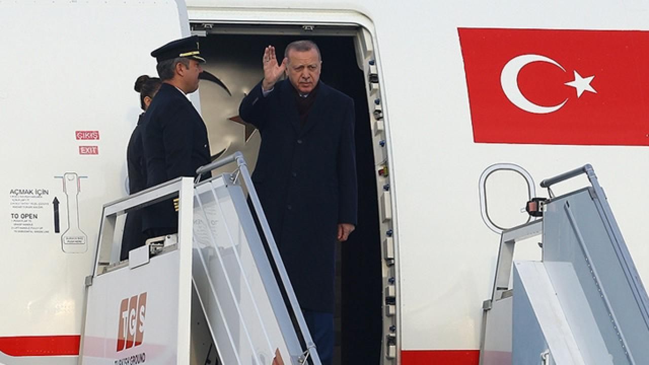 Cumhurbaşkanı Erdoğan Birleşik Arap Emirlikleri'ne gitti