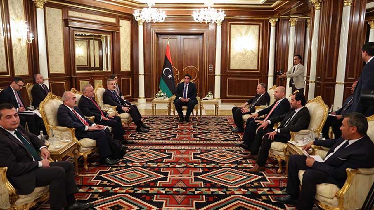 Dışişleri Bakanı Fidan, Libya ziyaretinde temaslarda bulundu