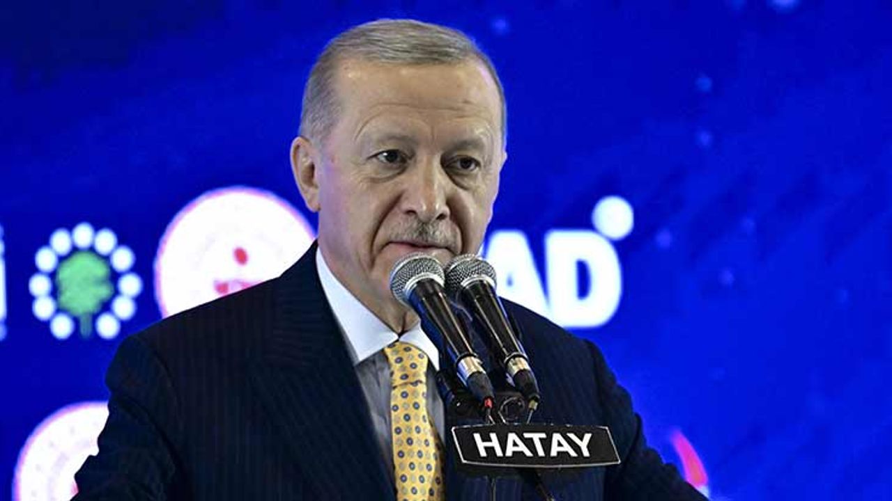 Cumhurbaşkanı Erdoğan: Amacımız depremzede şehirlerimizi yeniden ayağa kaldırmaktır