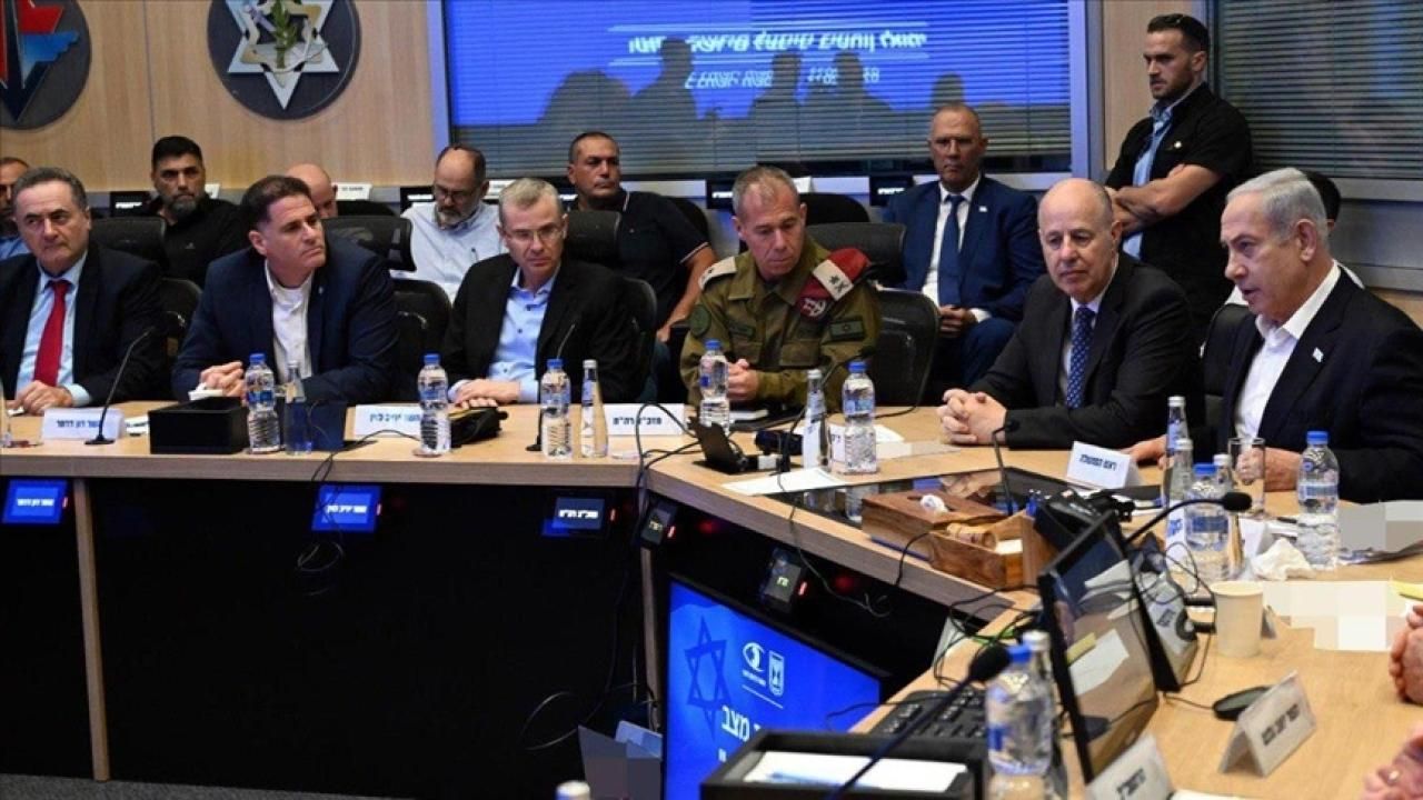 İsrail savaş kabinesi, Gazze'de ateşkes ve esir takasını görüşmek üzere toplandı