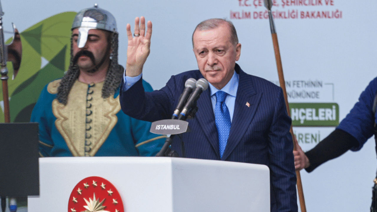 Cumhurbaşkanı Erdoğan: Muhalefetin sevdiği yeşil, Benjamin Franklin yeşili