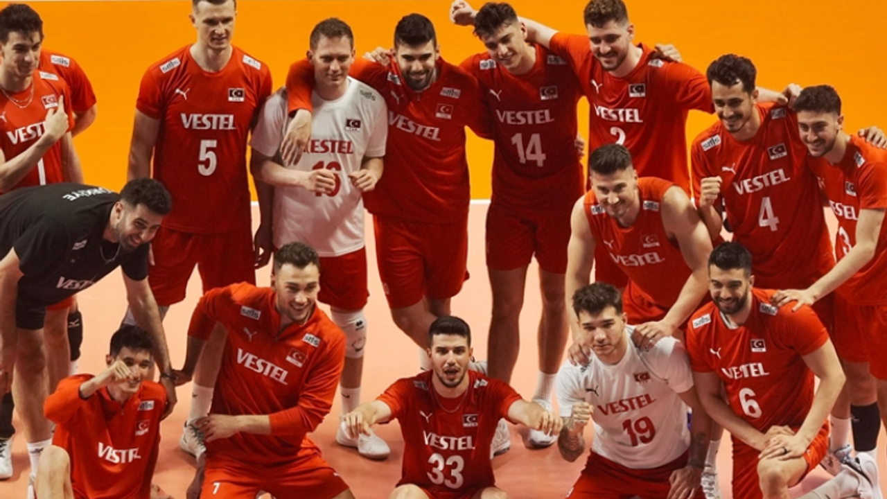 A Milli Takımı VNL lig etabını tamamladı
