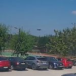 Kaza kırıma uğrayan F-16 böyle düştü