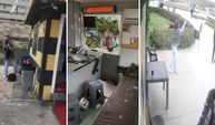 Taksi durağında dehşetin yeni görüntüleri ortaya çıktı! Ortalığı birbirine kattı