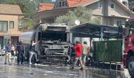 Tanker yangınının güvenlik kamera kayıtları ortaya çıktı