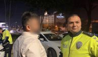 Alkollü sürücü hem polisi hem gazeteciyi güldürdü: "Uyumaya geldim"