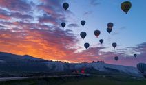 Pamukkale semalarında balon keyfi