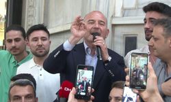 Bakan Soylu, Kapalı Çarşı’da coşkuyla karşılandı  