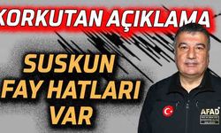 Orhan Tatar: Aktif olduğunu bildiğimiz, suskun fay hatları var