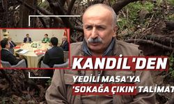 Kandil'den Yedili Masa'ya 'sokağa çıkın' talimatı