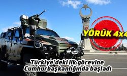 YÖRÜK 4X4 ilk görevine Cumhurbaşkanlığında başladı