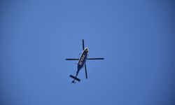 Antalya'da helikopter destekli uyuşturucu operasyonu