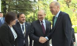 Putin, Cumhurbaşkanı Erdoğan'ı kapıda karşıladı