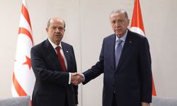 Cumhurbaşkanı Erdoğan ve KKTC Cumhurbaşkanı Tatar ile görüştü  