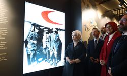 Emine Erdoğan, Kızılay Esir Mektupları Sergisi açılışına katıldı