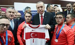 Cumhurbaşkanı Erdoğan'dan Futsal Milli Takım'a tebrik