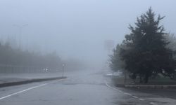 Gaziantep'te sağanak ve sis