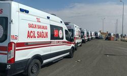 Gazze'ye yardım için gönderilen ambulanslar Refah’a gidiyor