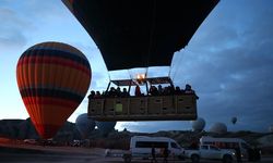 Kapadokya'da balon turu 12 gün aranın ardından yeniden yapıldı