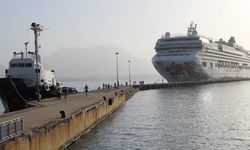 Kruvaziyer ‘Norwegian Gem’ Alanya Limanı’na demirledi