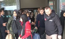 Gazze'den tahliye edilen 100 Türk ve KKTC vatandaşı İstanbul'da