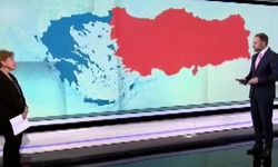 Yunan Devlet Televizyonu, Trakya'yı "Yunan" renklerinde gösterdiği grafiği düzeltti