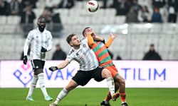 Beşiktaş evinde Alanyaspor'a mağlup oldu