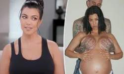 Kourtney Kardashian bebeğinin plasentasını içiyor