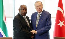 Cumhurbaşkanı Erdoğan, Ramaphosa ile görüştü