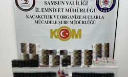 Samsun’da 19 bin 900 adet makaron ele geçirildi