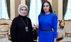 Emine Erdoğan, Mihriban Aliyeva ile görüştü