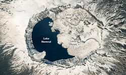 NASA astronotları Nemrut Krater Gölü'nü fotoğrafladı