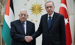 Cumhurbaşkanı Erdoğan, Mahmud Abbas'ı kabul etti