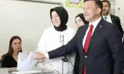 AK Parti İzmir adayı Hamza Dağ, oyunu Bayraklı'da kullandı