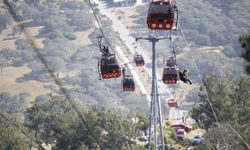 Teleferik kazasında kurtarma çalışması kask kamerasında