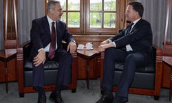 Dışişleri Bakanı Fidan Hollanda Başbakanı Rutte ile görüştü