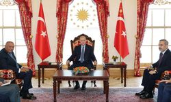 Cumhurbaşkanı Erdoğan, Mısır Dışişleri Şukri'yi kabul etti
