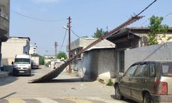 Gaziantep'i fırtına vurdu