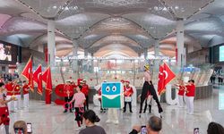 İstanbul Havalimanı'nda 23 Nisan coşkuyla kutlandı