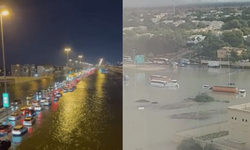 BEA felaketi yaşıyor! Dubai sular altında