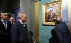 Cumhurbaşkanı Erdoğan, Fatih Sultan Mehmet Sergisi'ni ziyaret etti