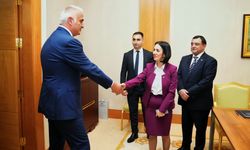 Bakan Ersoy, Ermenistanlı mevkidaşıyla görüştü