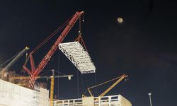 Akkuyu NGS'nin türbin binası çatısının montajı tamamlandı