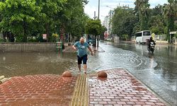 Antalya’da kuvvetli yağış etkili oldu