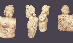 Aspendos'ta tarihi keşif! Roma dönemine ait iki heykel bulundu