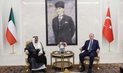 Cumhurbaşkanı Erdoğan, Kuveyt Emiri El Sabah'ı kabul etti